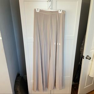 Hi Rise Formal Maxi Skirt